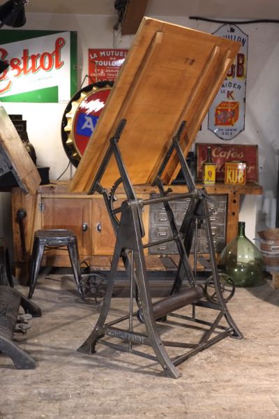 table dessin vintage architecte Kuhlmann